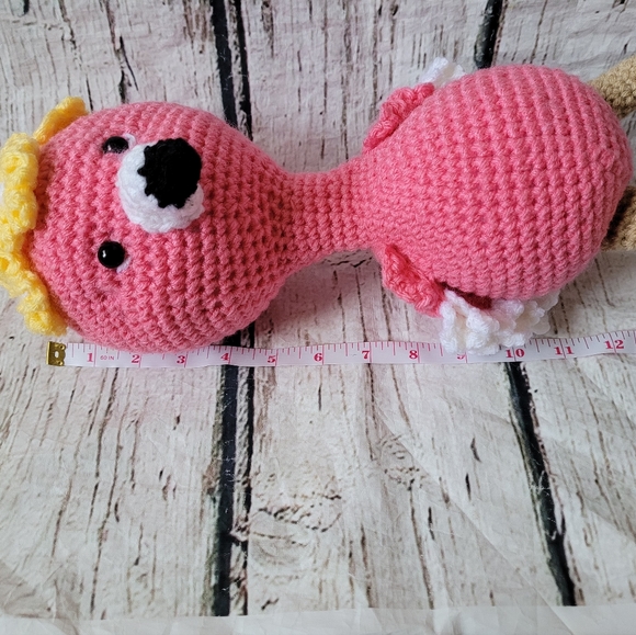 New Crochet Flamingo Doll - Picture 5 of 16